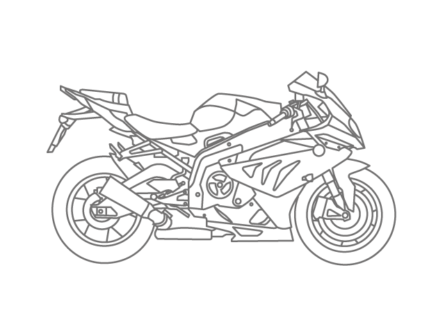 Road Racing Motorcycle