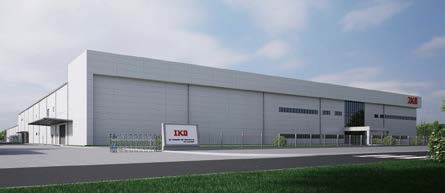 Conceptual drawing of the new factory in Vietnam