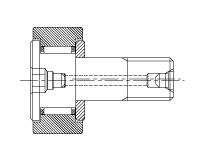 IKO Cam Followers with Hexagon Hole