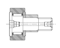 IKO Cam Followers with Hexagon Hole