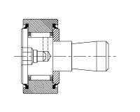 IKO Cam Followers with Hexagon Hole