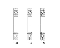 IKO Mounting Holed Type High Rigidity Crossed Roller Bearing