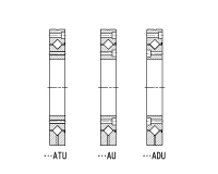 IKO Mounting Holed Type High Rigidity Crossed Roller Bearing