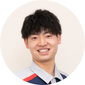 情報システム部Hさんフォト