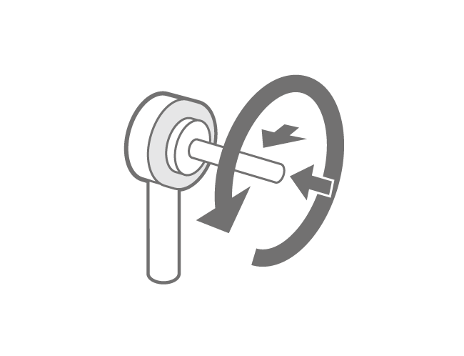 Radial＋axial load＋moment load