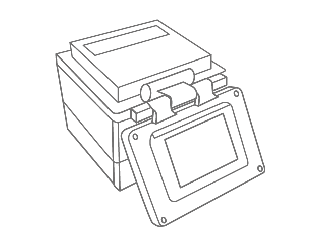 光ファイバ融着接続機