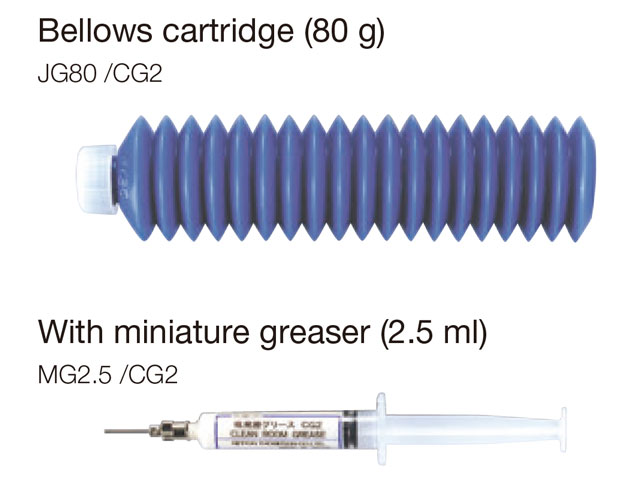 Low Dust-Generation Grease for Clean Environment CG2 /YCG