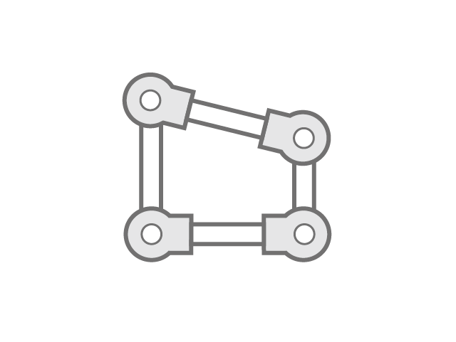 Link-Mechanismus