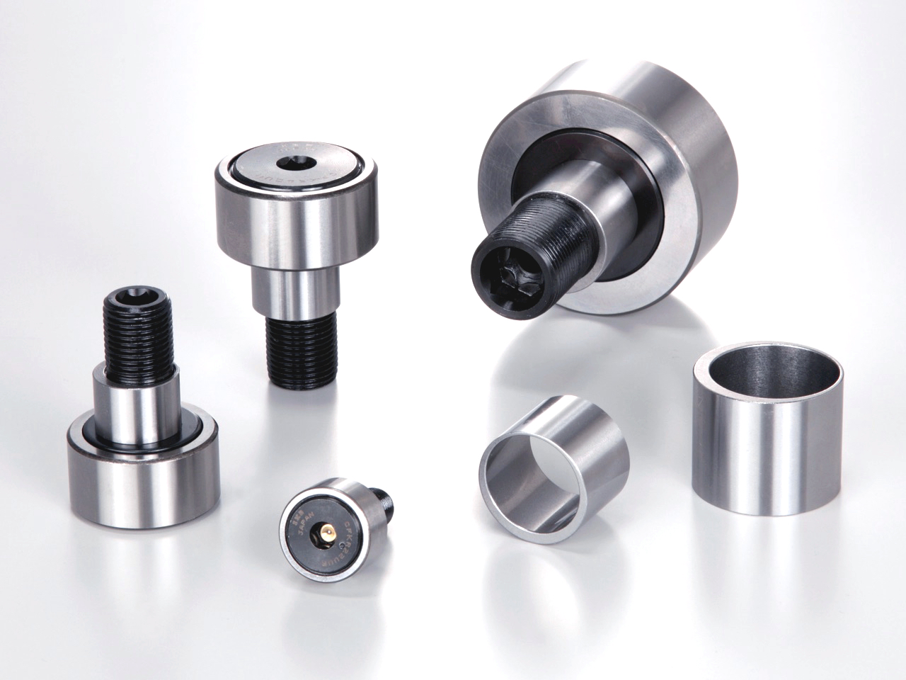 偏心カラ―付きカムフォロアCFKRE(スタッド両端部六角穴付き)